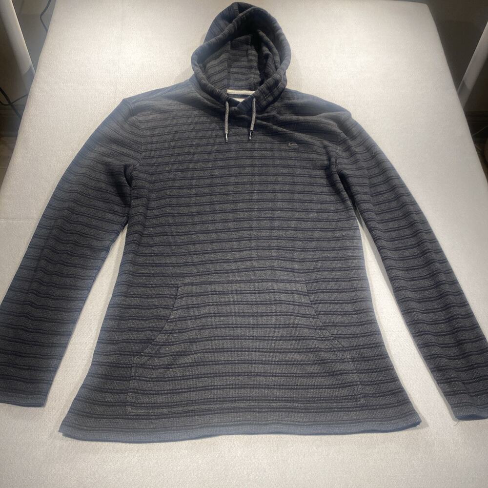 Quicksilver Womens Pullover Hoodie Gray Size Small